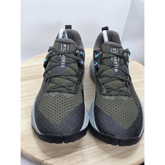NIKE AIR ZOOM WILDHORSE Womens Running Shoes Sneekers 9.5 Army Green AQ2222-200 - Picture 4 of 8